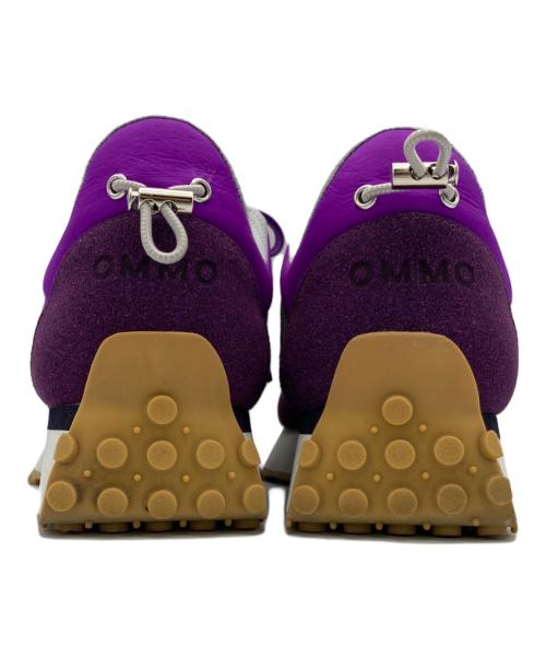 OMMO（オーエムエムオー）OMMO (オーエムエムオー) BLOCKING MA-1 SNEAKERS パープル サイズ:24の古着・服飾アイテム