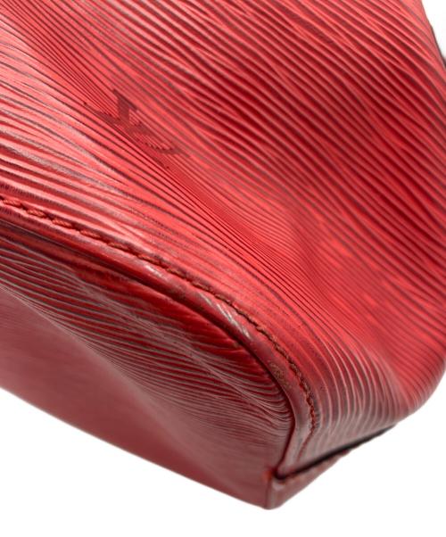 LOUIS VUITTON（ルイ ヴィトン）LOUIS VUITTON (ルイ ヴィトン) 巾着ショルダーバッグ カスティリアン・ レッドの古着・服飾アイテム