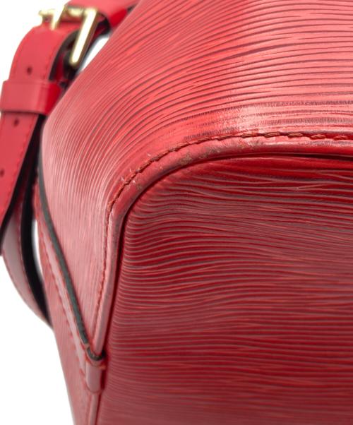 LOUIS VUITTON（ルイ ヴィトン）LOUIS VUITTON (ルイ ヴィトン) 巾着ショルダーバッグ カスティリアン・ レッドの古着・服飾アイテム