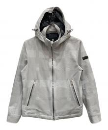 BLACK LABEL CRESTBRIDGE（ブラックレーベル クレストブリッジ）の古着「ジップジャケット」｜グレー