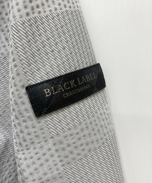 BLACK LABEL CRESTBRIDGE（ブラックレーベル クレストブリッジ）BLACK LABEL CRESTBRIDGE (ブラックレーベル クレストブリッジ) ジップジャケット グレー サイズ:Mの古着・服飾アイテム