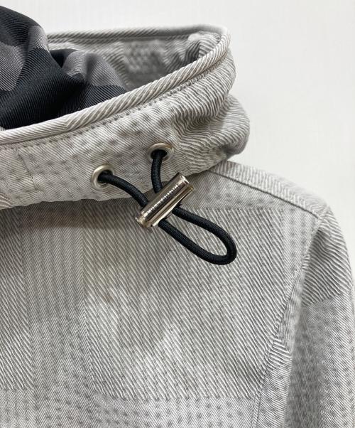BLACK LABEL CRESTBRIDGE（ブラックレーベル クレストブリッジ）BLACK LABEL CRESTBRIDGE (ブラックレーベル クレストブリッジ) ジップジャケット グレー サイズ:Mの古着・服飾アイテム