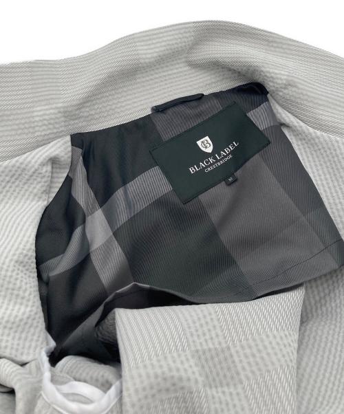 BLACK LABEL CRESTBRIDGE（ブラックレーベル クレストブリッジ）BLACK LABEL CRESTBRIDGE (ブラックレーベル クレストブリッジ) ジップジャケット グレー サイズ:Mの古着・服飾アイテム