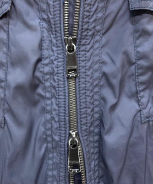BURBERRY BLACK LABEL（バーバリーブラックレーベル）BURBERRY BLACK LABEL (バーバリーブラックレーベル) ナイロンフーデッドジャケット ネイビー サイズ:Lの古着・服飾アイテム