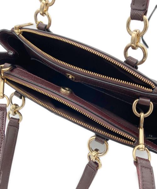 COACH（コーチ）COACH (コーチ) 2WAYバッグ ブラウンの古着・服飾アイテム