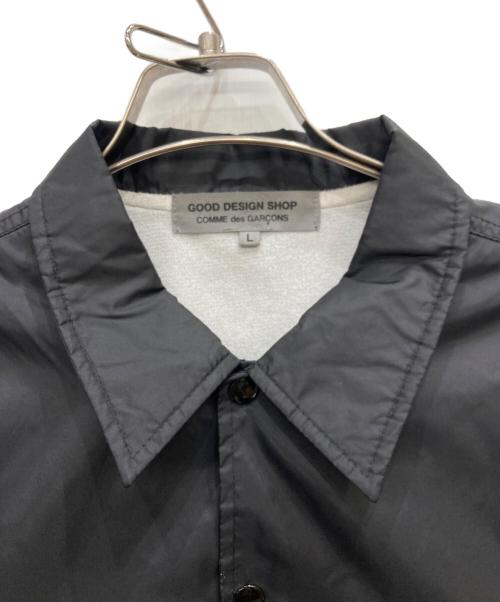 DOOG SEDIGN SHOP COMME des GARCONS（ドッグサインショップコムデギャルソン）DOOG SEDIGN SHOP COMME des GARCONS (ドッグサインショップコムデギャルソン) コーチジャケット ブラック サイズ:Lの古着・服飾アイテム