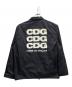 DOOG SEDIGN SHOP COMME des GARCONS (ドッグサインショップコムデギャルソン) コーチジャケット ブラック サイズ:L：12000円