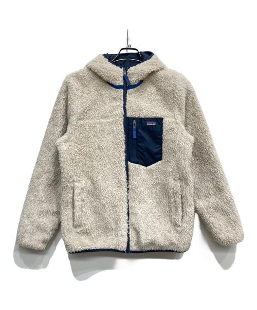 Patagonia（パタゴニア）Patagonia (パタゴニア) リバーシブルジャケット ベージュ×ネイビー サイズ:XXLの古着・服飾アイテム