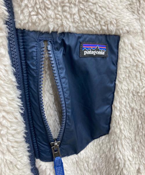 Patagonia（パタゴニア）Patagonia (パタゴニア) リバーシブルジャケット ベージュ×ネイビー サイズ:XXLの古着・服飾アイテム