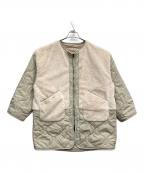 kha:kiカーキ）の古着「REV LINNER COAT」｜アイボリー