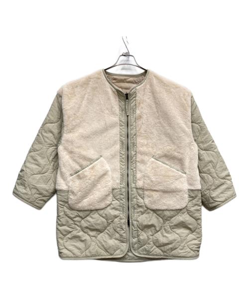 kha:ki（カーキ）kha:ki (カーキ) REV LINNER COAT アイボリー サイズ:1の古着・服飾アイテム