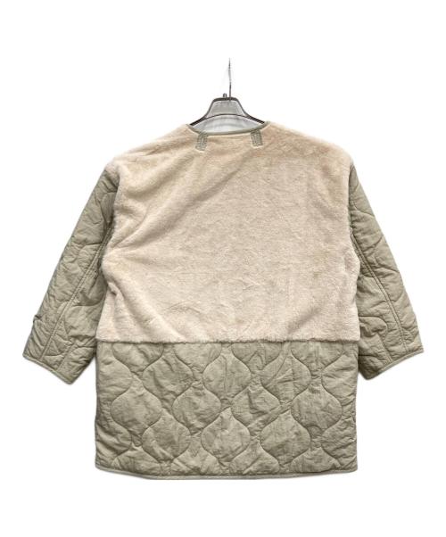 kha:ki（カーキ）kha:ki (カーキ) REV LINNER COAT アイボリー サイズ:1の古着・服飾アイテム