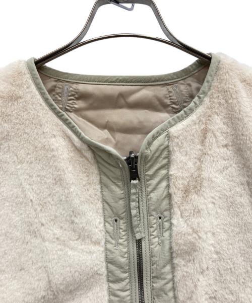 kha:ki（カーキ）kha:ki (カーキ) REV LINNER COAT アイボリー サイズ:1の古着・服飾アイテム