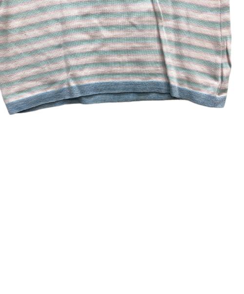 CHANEL（シャネル）CHANEL (シャネル) ノースリーブニット ブルー サイズ:34の古着・服飾アイテム