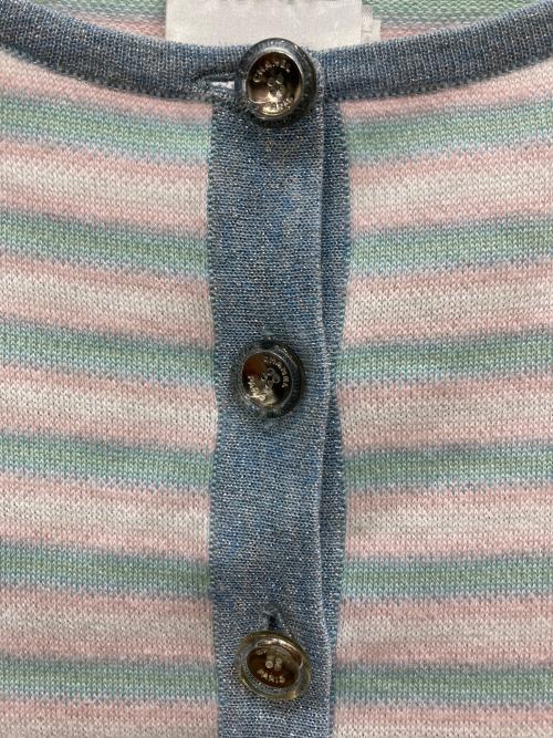 CHANEL（シャネル）CHANEL (シャネル) ノースリーブニット ブルー サイズ:34の古着・服飾アイテム