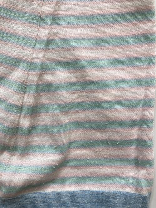 CHANEL（シャネル）CHANEL (シャネル) ノースリーブニット ブルー サイズ:34の古着・服飾アイテム