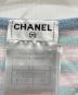 中古・古着 CHANEL (シャネル) ノースリーブニット ブルー サイズ:34：50000円