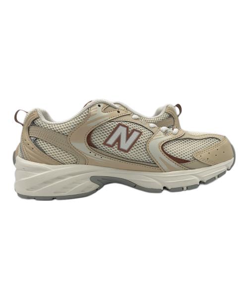 NEW BALANCE（ニューバランス）NEW BALANCE (ニューバランス) ローカットスニーカー ベージュ サイズ:25cmの古着・服飾アイテム
