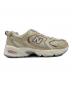 中古・古着 NEW BALANCE (ニューバランス) ローカットスニーカー ベージュ サイズ:25cm：8000円