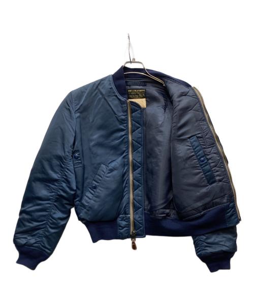 US ARMY（ユーエスアーミー）US ARMY (ユーエスアーミー) TYPE B-15C フライトジャケット ネイビー サイズ:SIZE38の古着・服飾アイテム