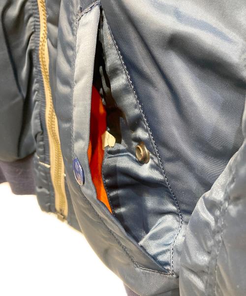 US ARMY（ユーエスアーミー）US ARMY (ユーエスアーミー) TYPE B-15C フライトジャケット ネイビー サイズ:SIZE38の古着・服飾アイテム