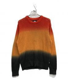 stussy（ステューシー）の古着「Pigment Dyed Loose Gauge」｜オレンジ