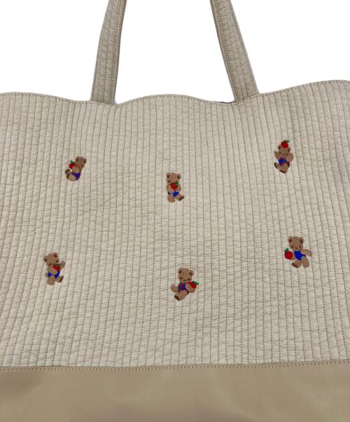 familiar（ファミリア）familiar (ファミリア) pionunnal (ピオヌンナル) トートバッグ ベージュの古着・服飾アイテム