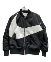 NIKE（ナイキ）の古着「AS M NSW SYNFL SWOOSH BOMBER」｜ブラック