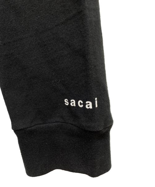 sacai（サカイ）sacai (サカイ) 長袖カットソー ブラック サイズ:4の古着・服飾アイテム