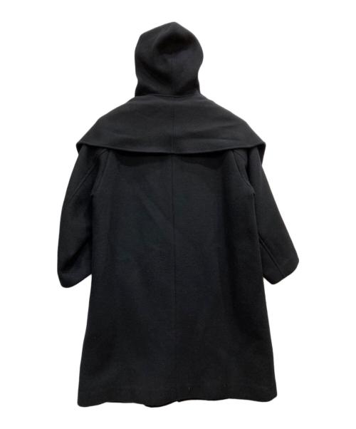 MAISON SPECIAL（メゾンスペシャル）MAISON SPECIAL (メゾンスペシャル) Hood Muffler Coat ブラック サイズ:FREEの古着・服飾アイテム