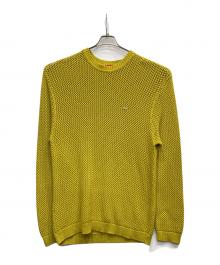 SUPREME（シュプリーム）の古着「Open Knit Small Box Sweater」｜イエロー
