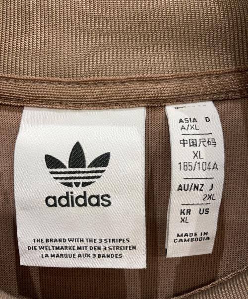 adidas Originals（アディダスオリジナル）adidas Originals (アディダスオリジナル) The First トラックトップ ブラウン サイズ:2XLの古着・服飾アイテム