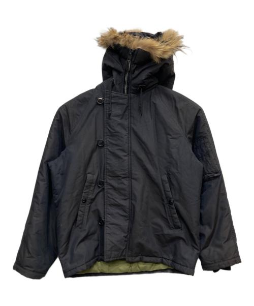 US ARMY（ユーエスアーミー）US ARMY (ユーエスアーミー) N-2Bジャケット ブラック サイズ:Mの古着・服飾アイテム