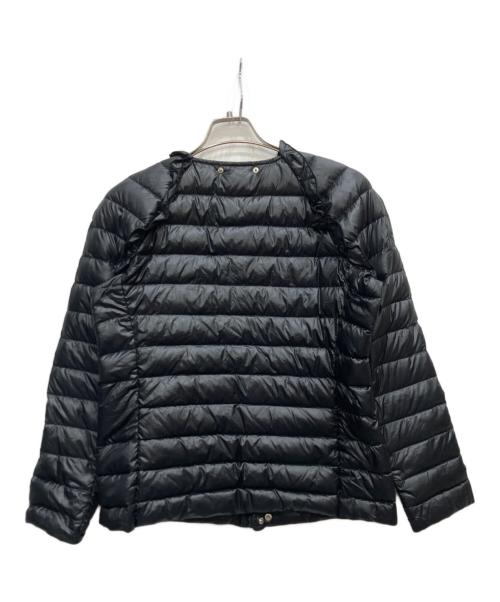 DIESEL（ディーゼル）DIESEL (ディーゼル) フリルダウンジャケット ブラック サイズ:Mの古着・服飾アイテム