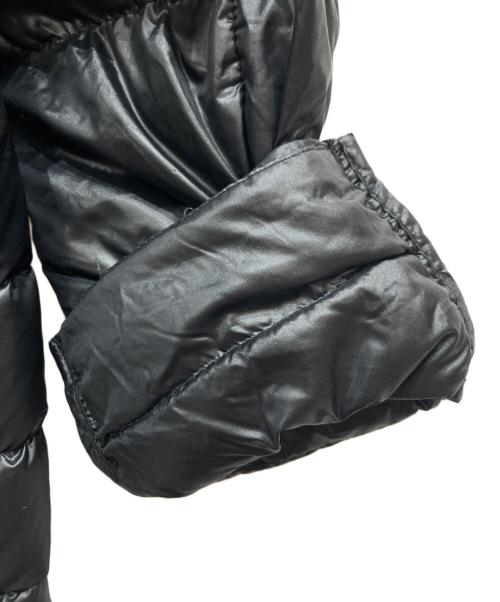 DIESEL（ディーゼル）DIESEL (ディーゼル) フリルダウンジャケット ブラック サイズ:Mの古着・服飾アイテム
