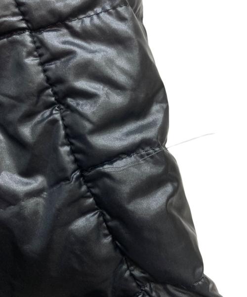 DIESEL（ディーゼル）DIESEL (ディーゼル) フリルダウンジャケット ブラック サイズ:Mの古着・服飾アイテム