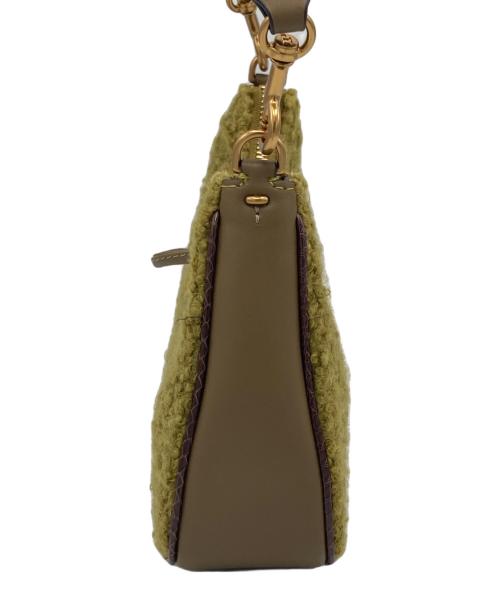 TORY BURCH（トリーバーチ）TORY BURCH (トリーバーチ) マーサースモール クレセントバッグ グリーンの古着・服飾アイテム