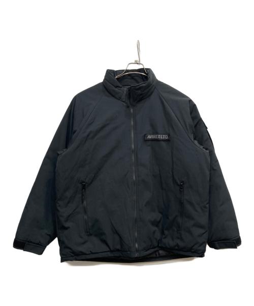 AVIREX（アヴィレックス）AVIREX (アヴィレックス) 中綿ジャケット ブラック サイズ:2XLの古着・服飾アイテム