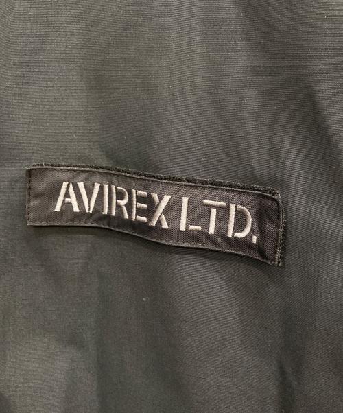AVIREX（アヴィレックス）AVIREX (アヴィレックス) 中綿ジャケット ブラック サイズ:2XLの古着・服飾アイテム