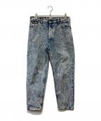 LEVI'Sリーバイス）の古着「ケミカルウォッシュデニムパンツ」｜インディゴ