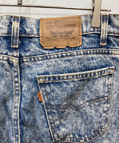 LEVI'S（リーバイス）LEVI'S (リーバイス) ケミカルウォッシュデニムパンツ インディゴ サイズ:SIZE 86cm (W34)の古着・服飾アイテム