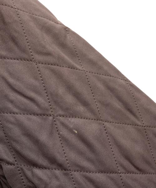 BURBERRY LONDON（バーバリーロンドン）BURBERRY LONDON (バーバリーロンドン) ノバチェックキルティングジャケット ブラウン サイズ:13号の古着・服飾アイテム