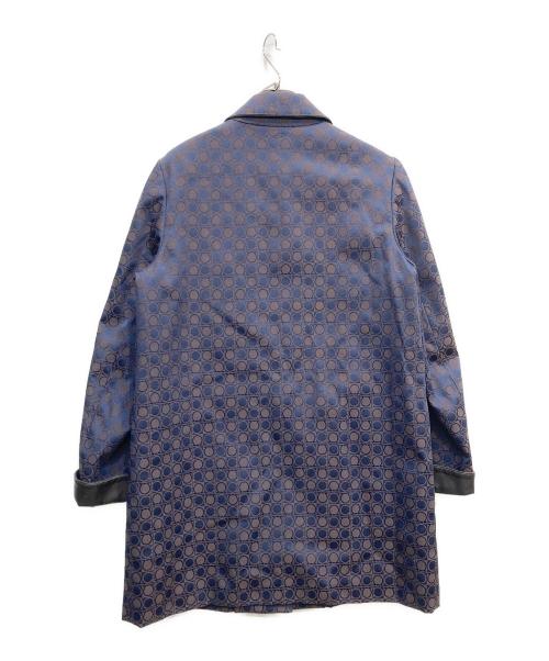 Salvatore Ferragamo（サルヴァトーレ フェラガモ）Salvatore Ferragamo (サルヴァトーレ フェラガモ) ステンカラーコート ネイビー サイズ:Mの古着・服飾アイテム
