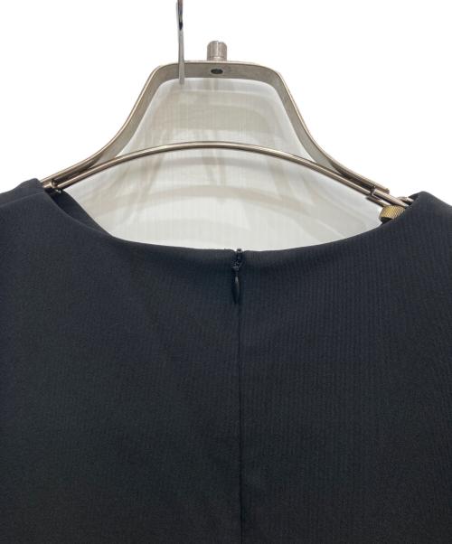 RIM.ARK（リムアーク）RIM.ARK (リムアーク) ドレープスリーブカットドレス ワンピース ブラック サイズ:SIZE38の古着・服飾アイテム