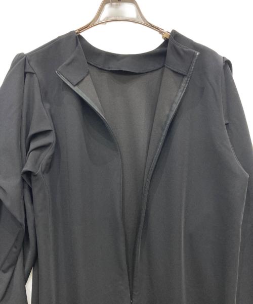 RIM.ARK（リムアーク）RIM.ARK (リムアーク) ドレープスリーブカットドレス ワンピース ブラック サイズ:SIZE38の古着・服飾アイテム