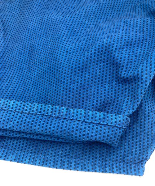 UZUIRO（ウズイロ）UZUIRO (ウズイロ) 一本刺し子 スッキリサルエルパンツ ブルー サイズ:FREEの古着・服飾アイテム