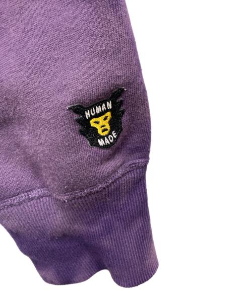 HUMAN MADE（ヒューマンメイド）HUMAN MADE (ヒューマンメイド) ハートロゴパーカー パープル サイズ:XLの古着・服飾アイテム