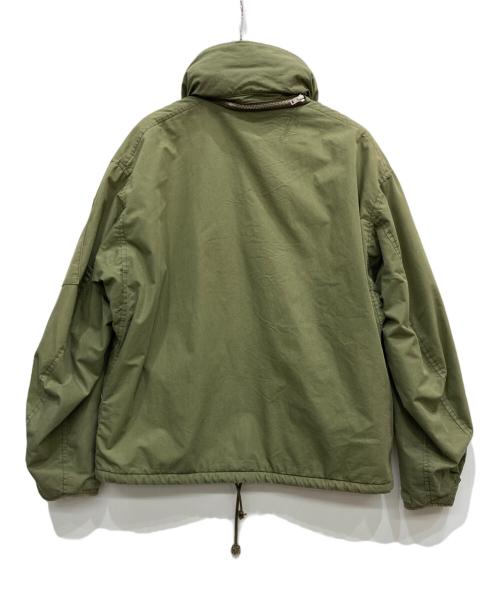 BLUE BLUE（ブルーブルー）BLUE BLUE (ブルーブルー) HIGH COUNT FLIGHT JACKET カーキ サイズ:表記なしの古着・服飾アイテム