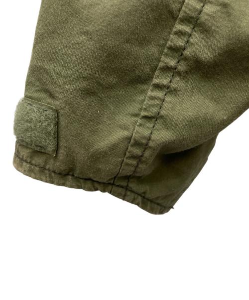BLUE BLUE（ブルーブルー）BLUE BLUE (ブルーブルー) HIGH COUNT FLIGHT JACKET カーキ サイズ:表記なしの古着・服飾アイテム