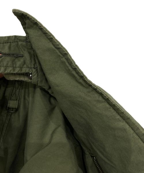 BLUE BLUE（ブルーブルー）BLUE BLUE (ブルーブルー) HIGH COUNT FLIGHT JACKET カーキ サイズ:表記なしの古着・服飾アイテム